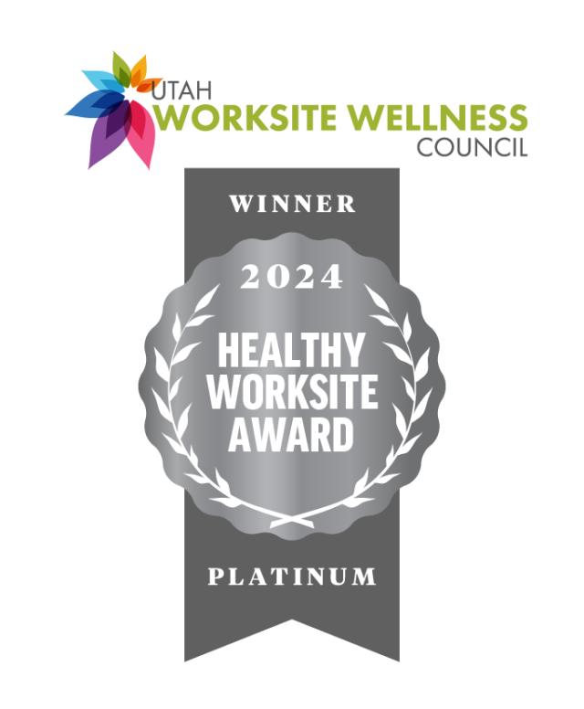 Utah Wellness Award Platinum Ribbon 2024