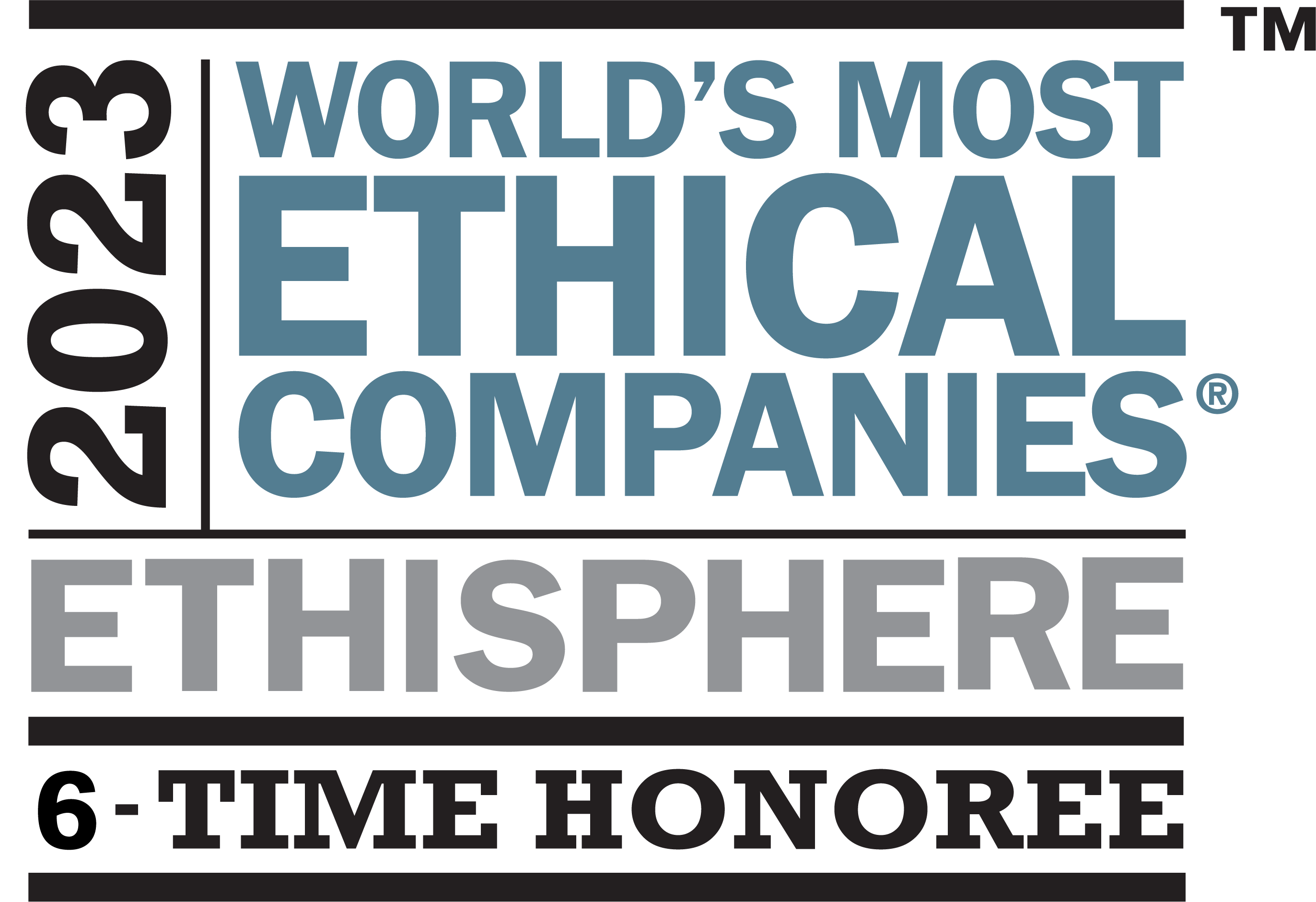 Logo of 2023 World's Most Ethical Companies Honoree