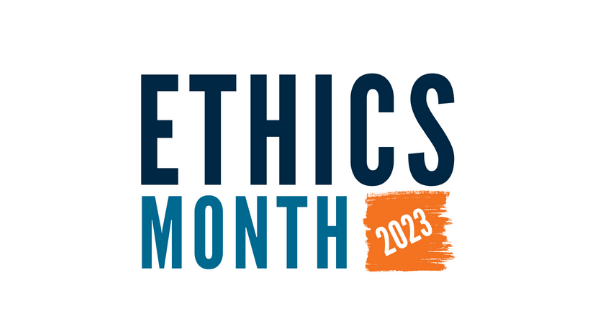 Ethics month 2023 logo