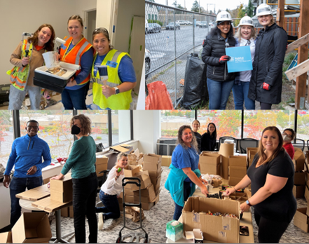 Cambia employees do various activities for National Volunteer Week