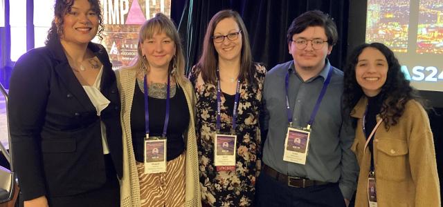 group of people at conference