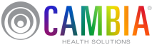 Cambia logo in rainbow