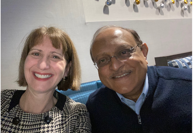 Naomi Fried and Mohan Nair