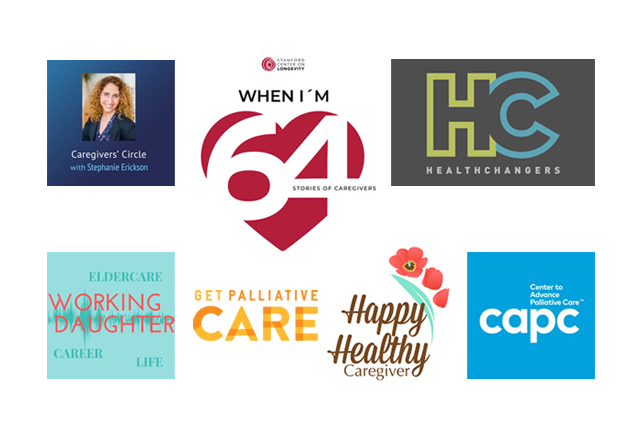 Palliative Care Month Podcast Logos
