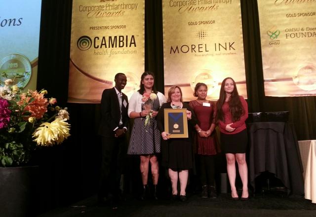 Peggy Maguire Cambia's Corporate Philanthropy Award