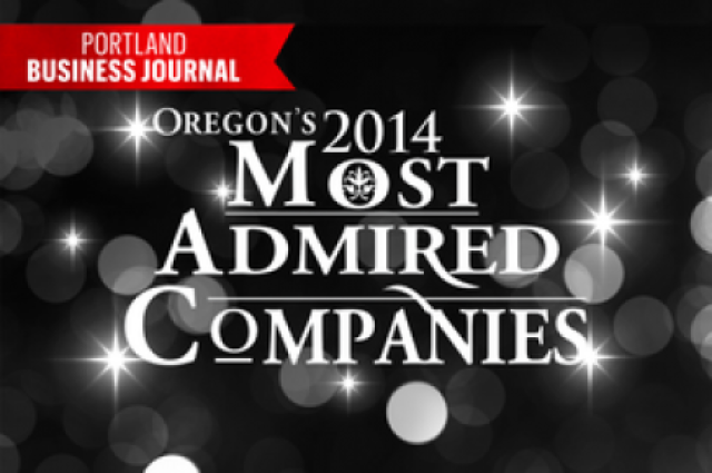 Portland Business Journal 2014 Oregon's Most Admired Companies