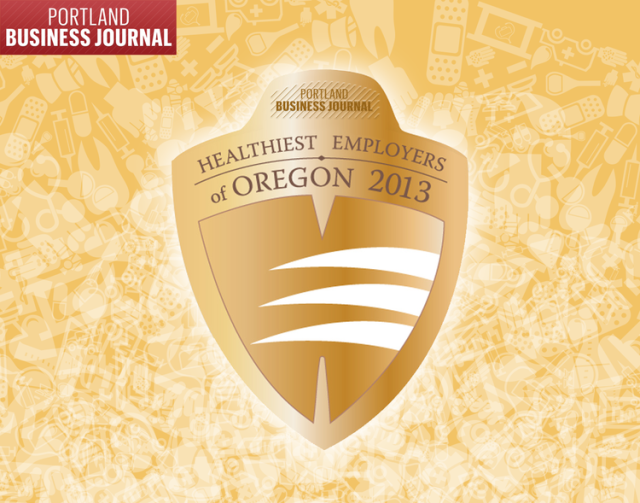 Portland Business Journal Healthiest Employers of Oregon 2013
