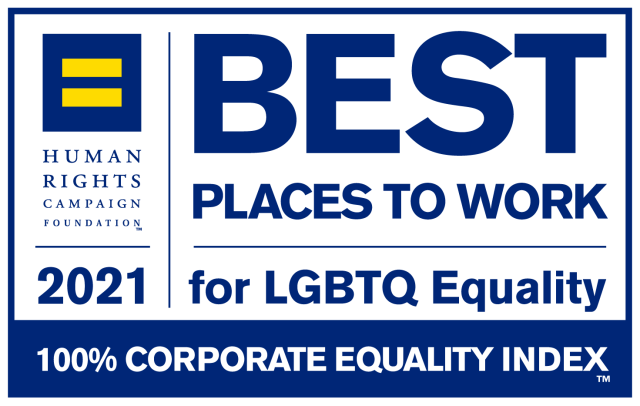 Cambia Health Solutions LGBTQ Equality 2021 Human Rights Campaign Award