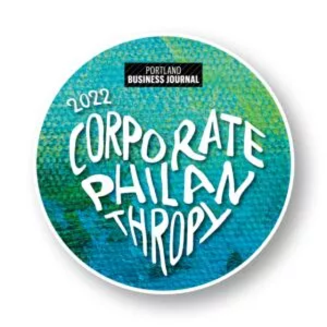 PBJ Corporate Philanthropy 2022 badge