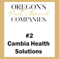 Cambia Health Solutions Named Second Most Admired Health Care Company