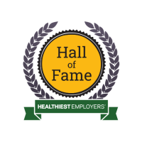 Healthiest Employers Hall of Fame Logo