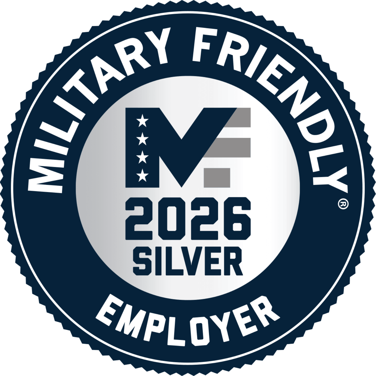 Military Friendly Employer 2026 logo
